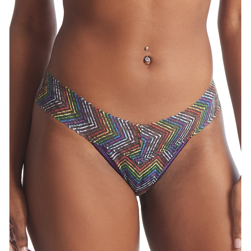 Hanky Panky Signature Lace Printed Low Rise Thong (PR4911P) – Up All Night