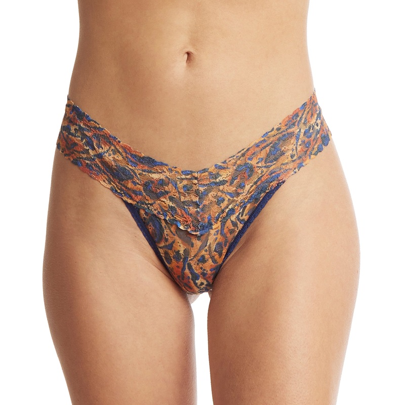Hanky Panky Signature Lace Printed Low Rise Thong (PR4911P) – Wild About Blue