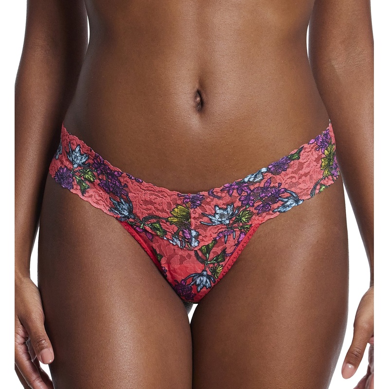 Hanky Panky Signature Lace Printed Low Rise Thong (PR4911P) – Wonderland Blooms