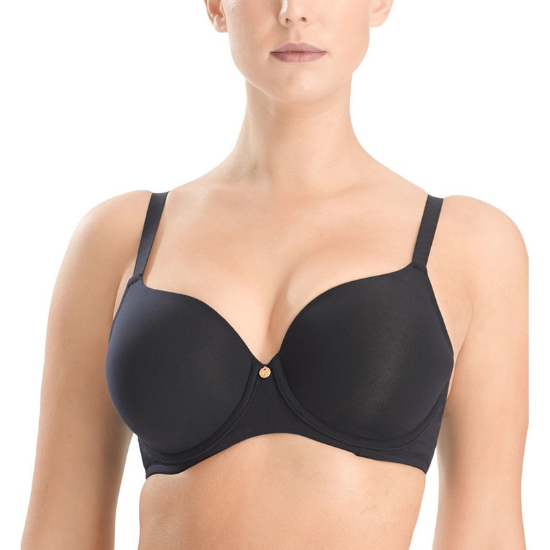 Natori Chic Comfort Full Figure Contour Underwire Bra (736096) – Black