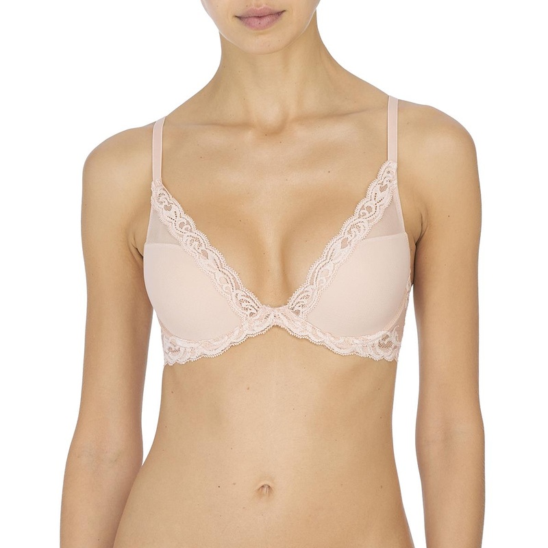 Natori Feathers Contour Plunge Underwire Bra (730023) – Cameo Rose