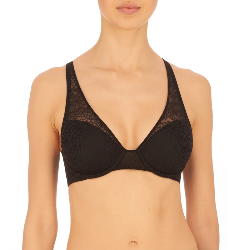 Natori Pretty Smooth Full Fit Smoothing Contour Underwire Bra (731318) – Black