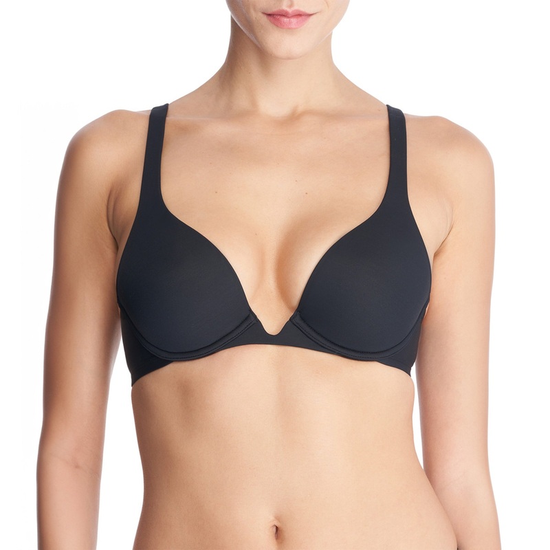 Natori Verge Convertible Plunge Contour Underwire Bra (722326) – Black