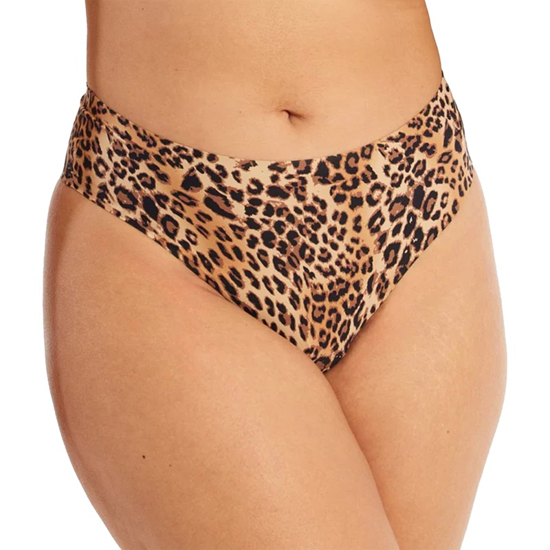 Evelyn & Bobbie High-Waisted Thong (1703) – Leopard