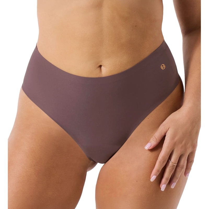 Evelyn & Bobbie High-Waisted Thong (1703) – Thistle