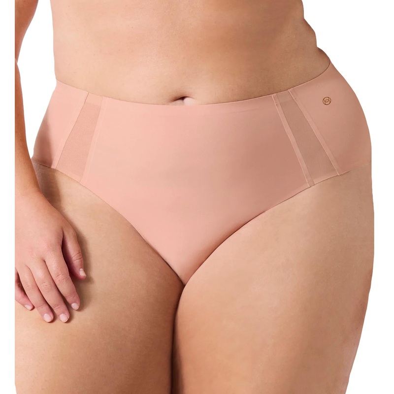 Evelyn & Bobbie Mesh High-Waisted Thong (1871) – Himalayan Salt Mesh